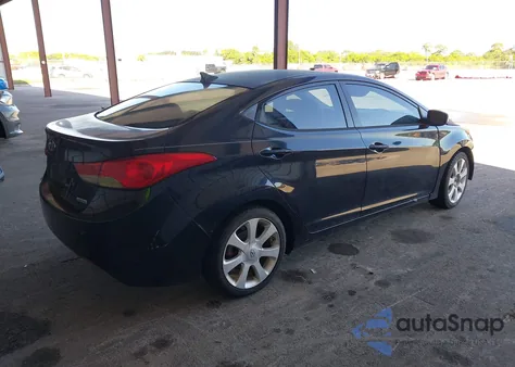 2013 Hyundai Elantra Limited z USA, uszkodzony, nr VIN 5NPDH4AE2DH265992